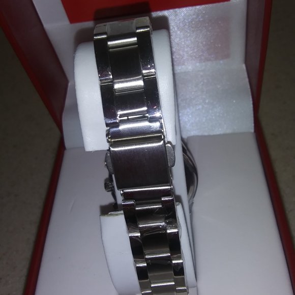 Peugeot Watch Women Silver Tone NOS Vintage